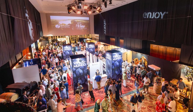 Más de 140 bodegas y 3.500 personas participaron del Salón Internacional del Vino de Enjoy