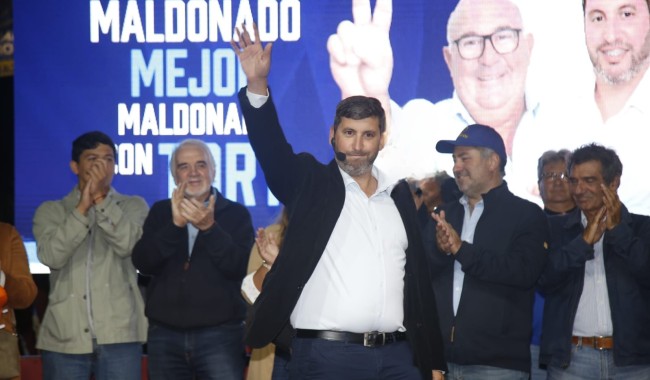 Antía y Abella resaltaron cualidades de Tort para ser próximo alcalde de Maldonado