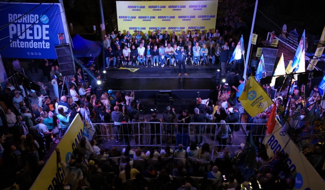 Cierre de campaña de Rodrigo Blás: “ganamos y gana Maldonado”