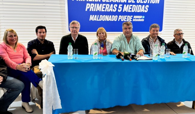 Blás impulsará segundo hospital en Maldonado y ratificó funcionamiento de 24hs para policlínicas de Maldonado Nuevo y Cerro Pelado