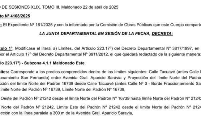 Decreto 4108/2025: modificaciones al TONE