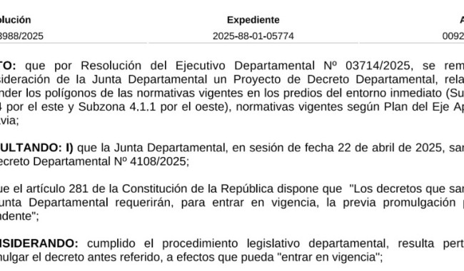 Resolución IDM 3988/2025: promulga Decreto 4108