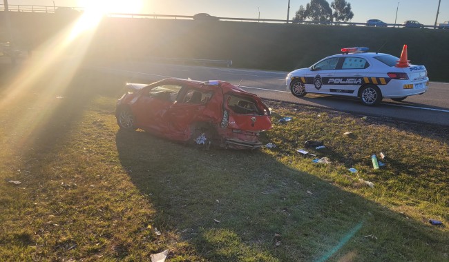 Siniestro en Pan de Azúcar causa la muerte de un conductor y su acompañante fue internada en grave estado