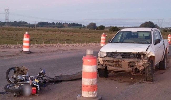 Motociclista fallece en siniestro en ruta 9