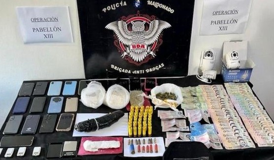 Operación “Pabellón XIII” desarticula red de narcotráfico liderada desde cárcel Las Rosas