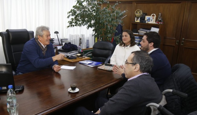 Antía y Menoni definieron solución para el Pabellón de las Rosas