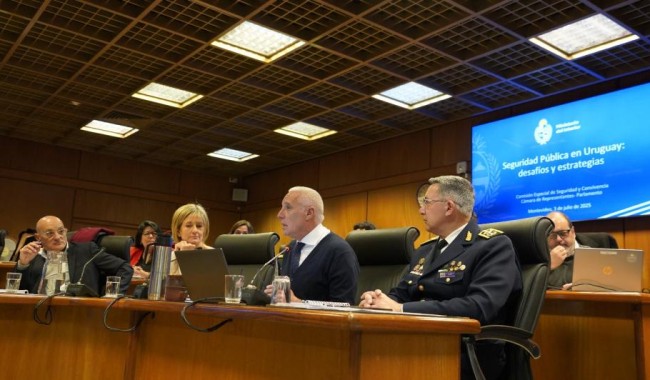 Ministerio del Interior presentó en el Parlamento su plan estratégico de gestión