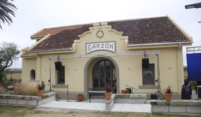 Garzón: Antía inauguró nuevo espacio patrimonial en ex estación de AFE "con la mira en un turismo de calidad"