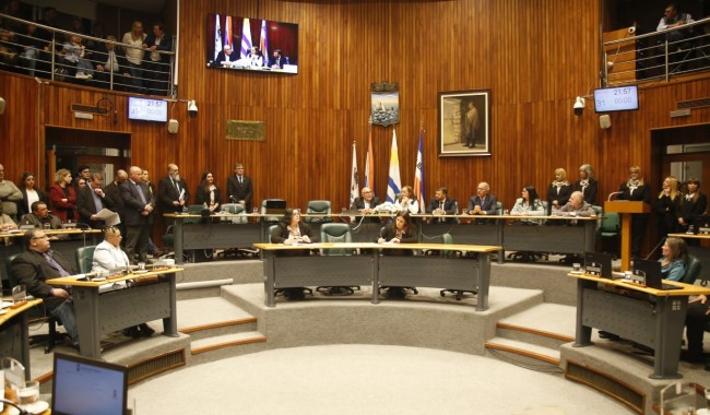 Comenzó una nueva legislatura en la Junta y Abella participó del acto de asunción