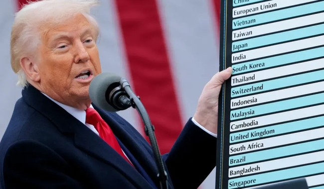 Trump impondrá "aranceles recíprocos" a todo el mundo