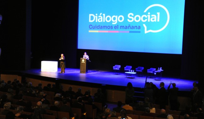 Con presencia del presidente Orsi se lanzó el Diálogo Social sobre Protección y Seguridad Social
