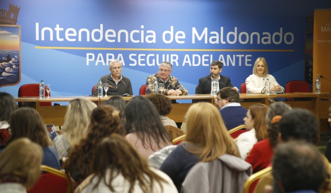 Maldonado Abraza la Vida: IDM apoyó el primer encuentro interinstitucional para la prevención del suicidio