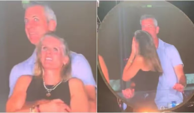 La protagonista de la ‘Kiss Cam’ de Coldplay que dio la vuelta al mundo deja su trabajo