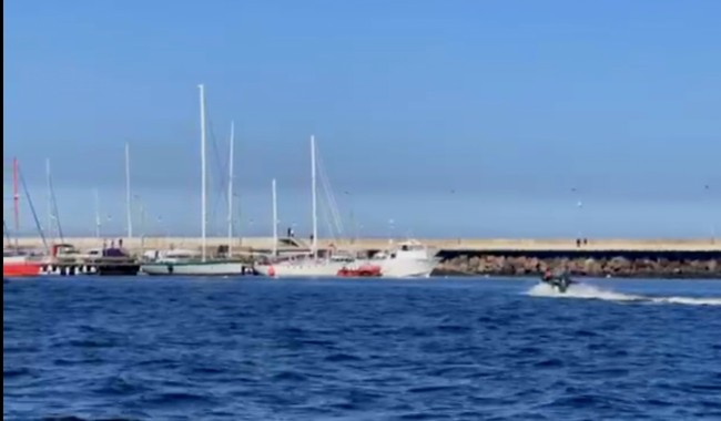 Embarcación se hundió cerca de Punta Fría y rescataron a los seis tripulantes