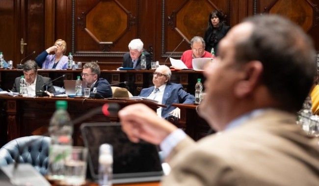 Senado interpeló al ministro Fratti por compra de "María Dolores" y sesión fue levantada por cruce entre dos senadores