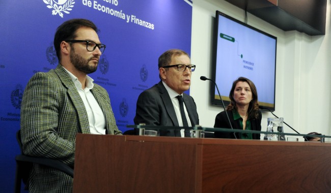Anuncios del MEF: “La inversión es un elemento sustancial para el crecimiento del país”, aseguró Gabriel Oddone