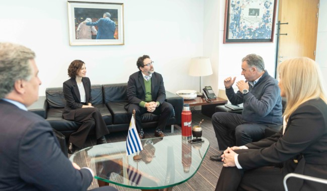 Presidente Orsi recibió a delegación de Google