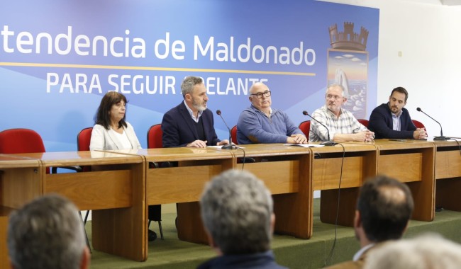 Comisiones multipartidarias: intendente Abella sostuvo que "Maldonado da una señal al país"