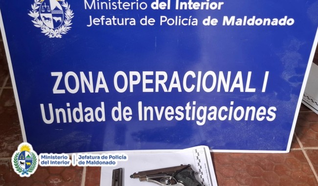 Adolescente formalizado por disparos con arma de fuego en La Capuera