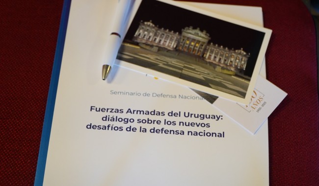 Maldonado participó en seminario sobre los nuevos desafíos de la Defensa Nacional