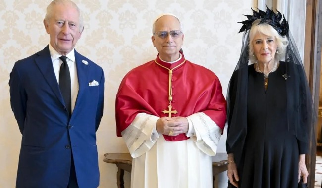 Los reyes del Reino Unido llegan al Vaticano para su histórico encuentro con León XIV