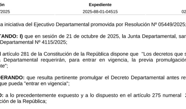 Resolución IDM 0985/2025: se promulga Decreto 4115/2025 (modificaciones al funcionamiento de transporte entre privados mediante plataformas digitales)