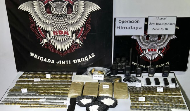 Continúan los ecos de la Operación Himalaya: policía concretó importante incautación en Los Eucaliptus