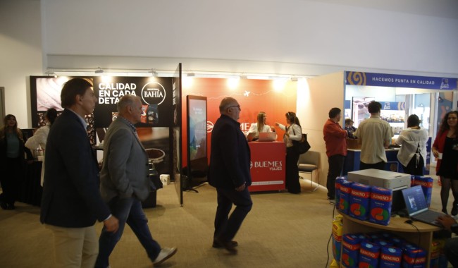 Abella agradeció la presencia de los principales referentes del supermercadismo en Punta del Este