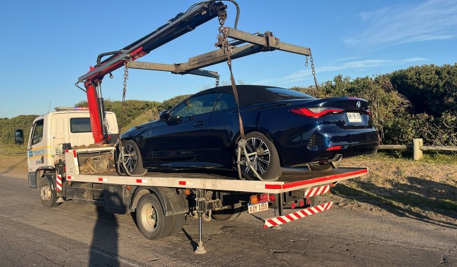 Incautan auto que acumuló 18 infracciones en una semana, 9 de ellas en un solo día