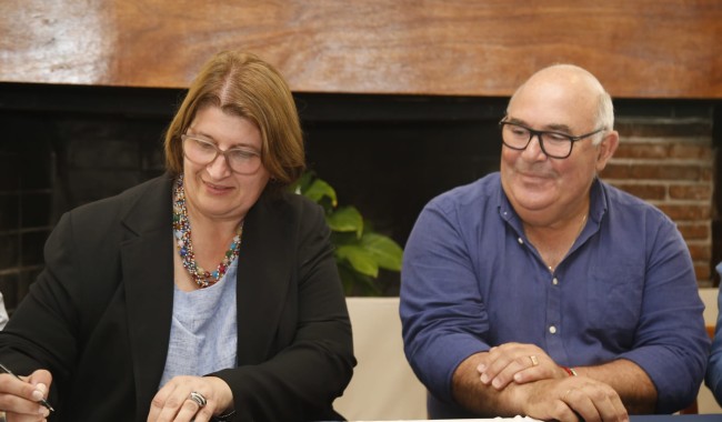 Renovación de comodato con UTU: Abella señaló que gobiernos nacional y departamental deben estar “codo a codo para el beneficio de nuestra gente”