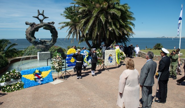 Yamandu Orsi, Armada Nacional, aniversario, ceremonia, Jose Luis Elizondo, Sandra Lazo, MDN, ministerio Defensa,