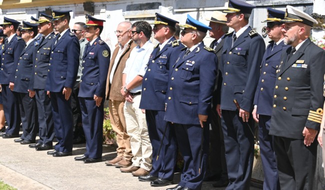 Rindieron homenaje en el día del policía caído en cumplimiento del deber