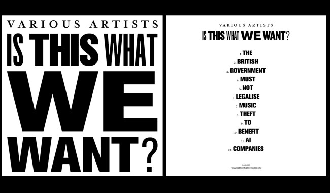 Paul McCartney se suma a la protesta de la industria musical contra la IA con una canción silenciosa