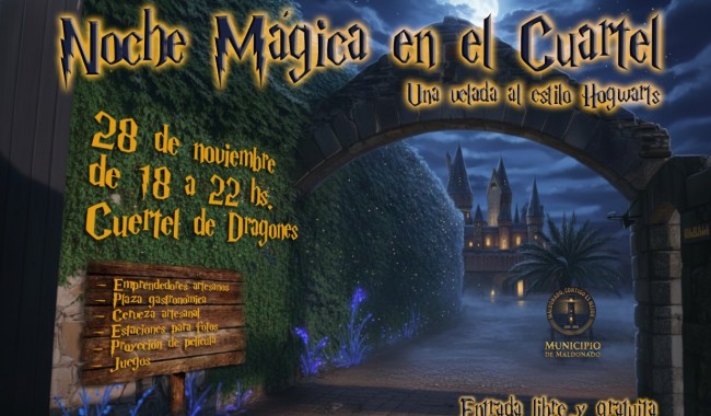 Maldonado se prepara para vivir una noche a todo  Harry Potter