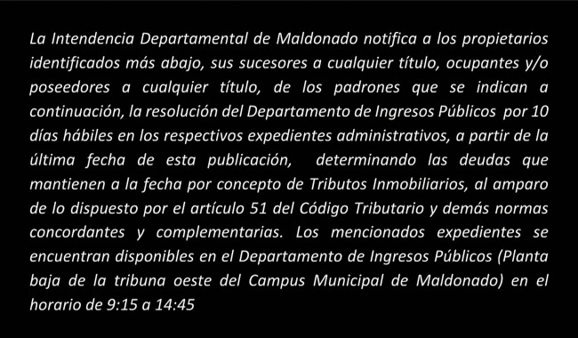 IDM: Resoluciones Inmobiliarias (ER196/21t)