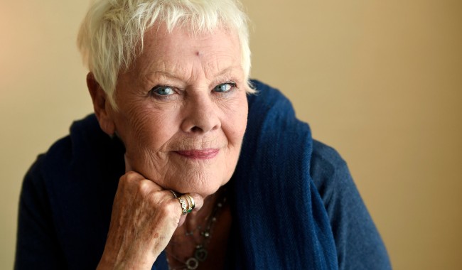 Judi Dench ya no puede reconocer a nadie por su pérdida de visión