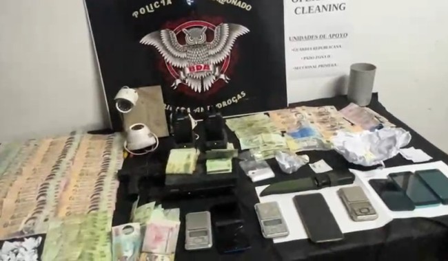 Allanamientos en Maldonado permitieron detener a 6 personas y múltiples incautaciones