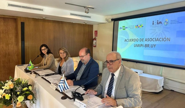 Uruguay y Brasil firmaron acuerdo en Punta del Este y crean Unidad Mixta de Investigación e Innovación Internacional