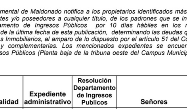 IDM: Resoluciones Inmobiliarias (ER199/29t)