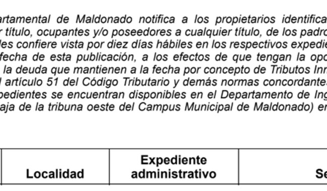 IDM: Resoluciones Inmobiliarias (E195/28t)
