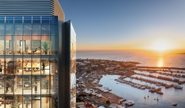 WTC, Punta del Este, World Trade Center, inauguracion, Estudio Lecueder, Yamandu Orsi, Miguel Abella