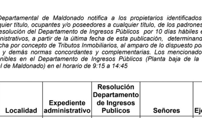 IDM: resoluciones Inmobiliarias (ER202/23t)