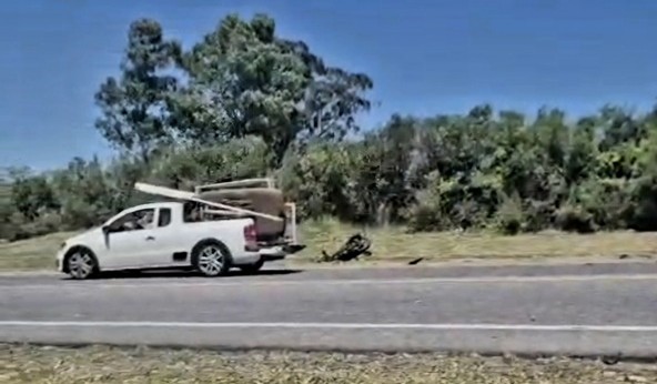 siniestro, fatal, ruta 37, motociclista, fallecido, El Encanto