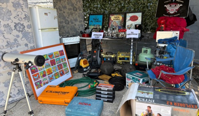 Golpe al narcotráfico en Maldonado: un detenido, armas incautadas y bienes robados recuperados