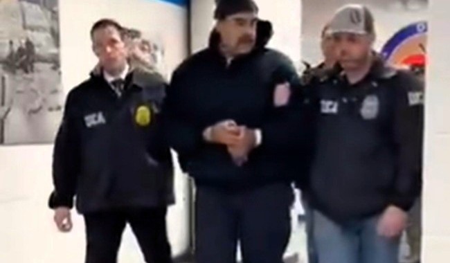 Maduro pasará la noche recluido en una cárcel de Nueva York a la espera del juicio