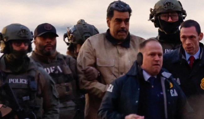 Nicolás Maduro llega al tribunal de Nueva York donde comparecerá ante el juez