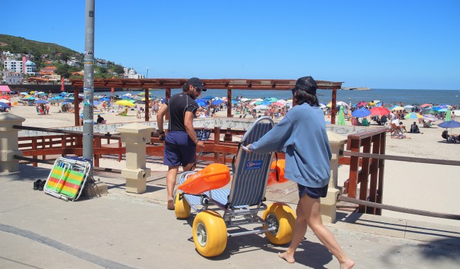 IDM, politicas inclusivas, playas accesibles, Eliana Gonzalez