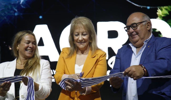 Agro en Punta, Marcelo Bascialla, Miguel Abella, Carolina Cosse, CCPF, centro de convenciones, Punta del Este, eventos, temporada