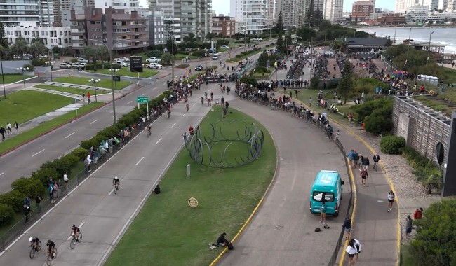 Punta del Este entra en "modo Ironman": mil atletas, circuito total y cupos agotados para la décima edición del 70.3