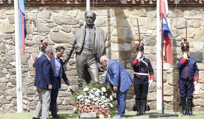 Artigas y Maldonado: el Cuartel de Dragones conmemoró el inicio de su carrera militar